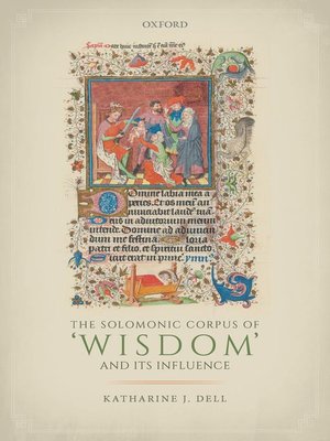 cover image of The Solomonic Corpus of 'Wisdom' and Its Influence